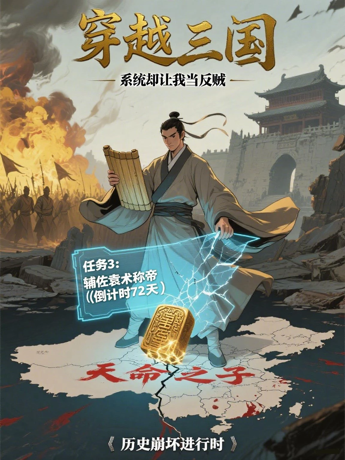 穿越三國，系統卻讓我當反賊