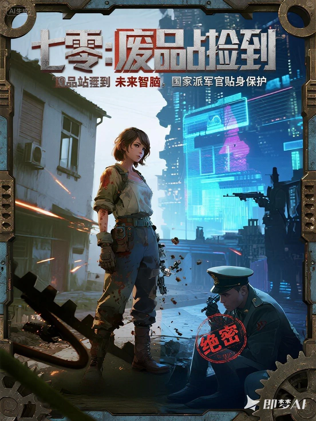 七零：廢品站撿到未來智腦，國家