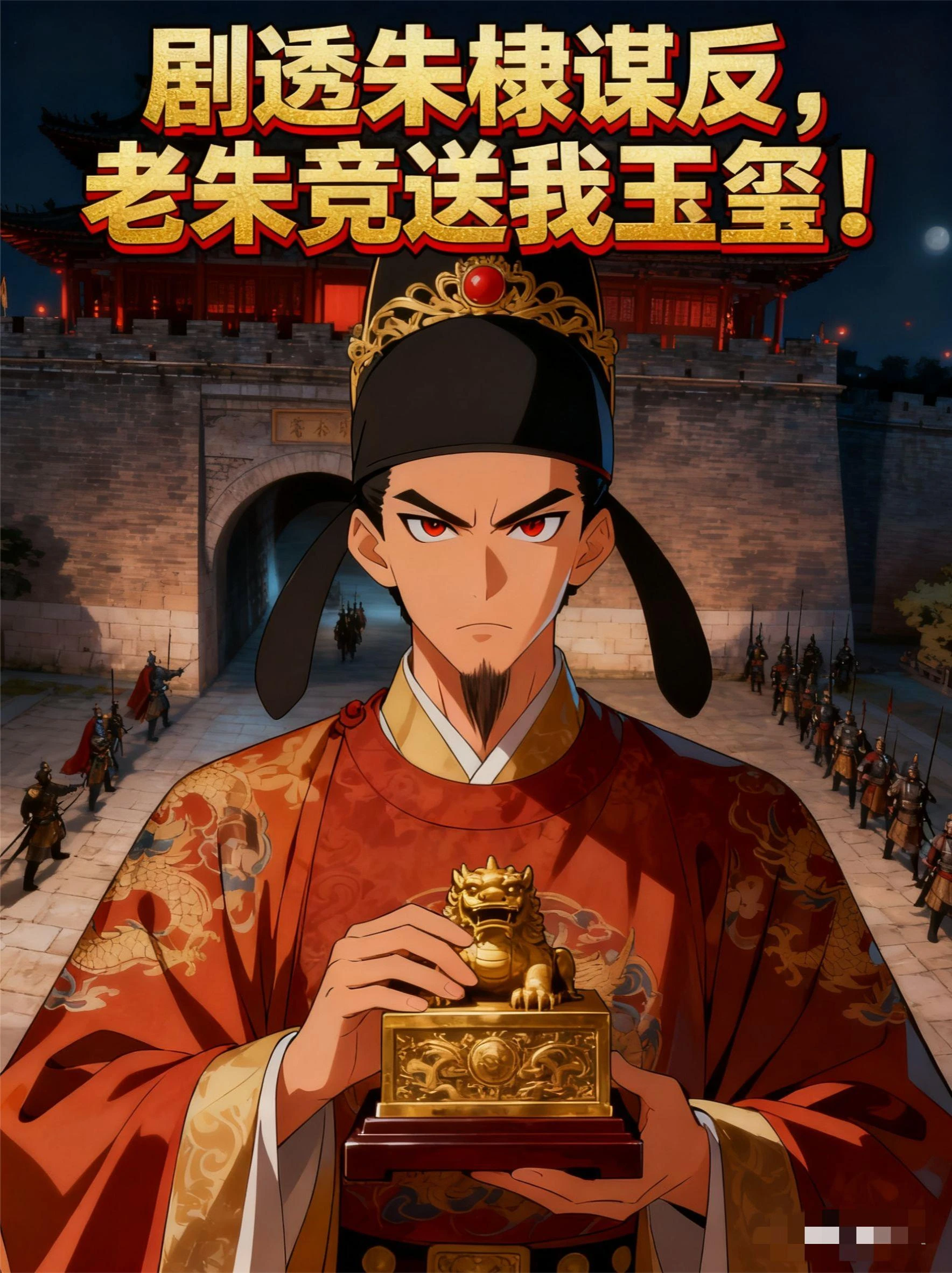 劇透朱棣謀反，老朱競送我玉璽！