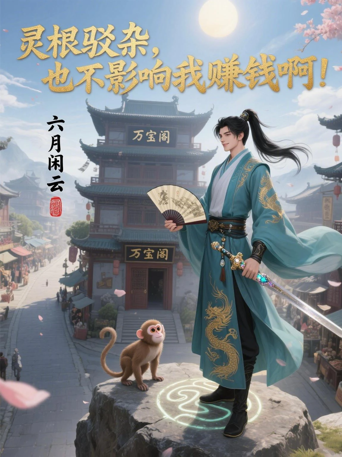 靈根駁雜，也不影響我賺錢啊！